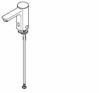Aquarotter Standventil, F5, elek., o. Mischung, 3l, Batterie – Bild 2