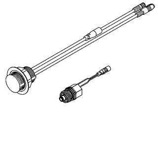 Aquarotter Hygieneeinheit, F5, für Duschpaneel m. Thermostat, hydr., f. Batt. oder Net – Bild 2