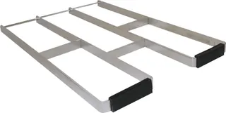 Aquarotter Klapprost, SIRIUS, Edelstahl, 310x25x430 mm