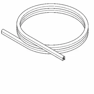 Aquarotter Kantenschutzprofil, SIRIUS, Kunststoff, Länge 1,8 m – Bild 2