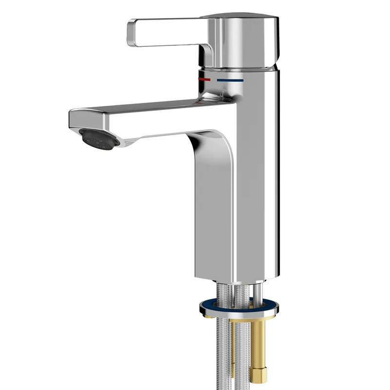 Aquarotter Einhebel-Standbatterie, F5, 125 mm, Hygieneoption