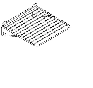 Aquarotter Eimerrost, SIRIUS, Edelstahl, 360x118x362 mm, klappbar – Bild 2