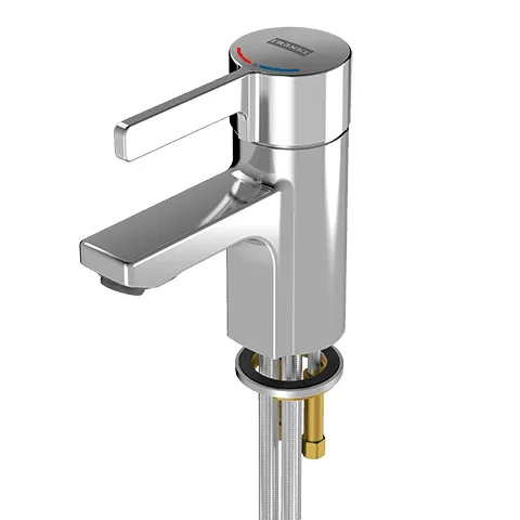 Aquarotter Thermostat-Standbatterie, F5, EHM, 100 mm, Hygieneoption