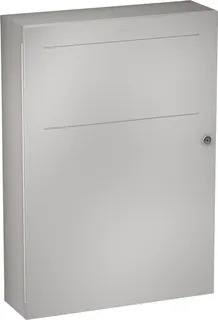 AR Abfallbehälter, RODAN, Edelstahl, 495x710x153 mm, Aufputz, ca. 45 l
