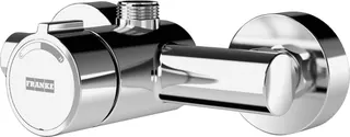 Aquarotter Wandbatterie, F3, hydr., Mischer, für Bogen/Duschrohr
