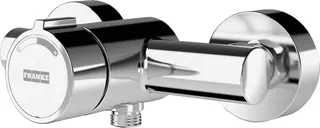 Aquarotter Wandbatterie, F3, hydr., Mischer, Aufputz, für Handbrause
