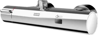 Aquarotter Wandbatterie, F5, elek., Thermostat, für Bogen/Duschrohr, Batterie