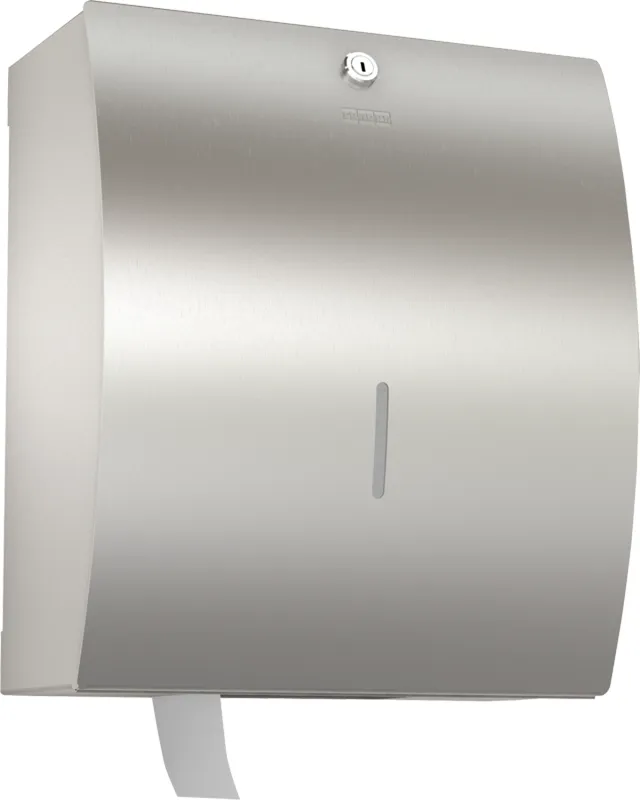 Aquarotter WC-Großrollenhalter, STRATOS, Edst., 304x355x170 mm, Aufputz, Rolle 295 mm