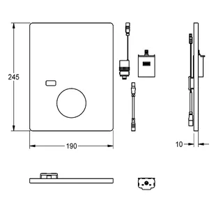 Aquarotter Hygieneeinheit, F5, f. EHM F5 UP – Bild 3