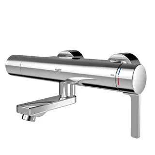 Aquarotter Thermostat-Wandbatterie, F5, EHM, Schwenkauslauf, 215 mm, Hygieneeinheit