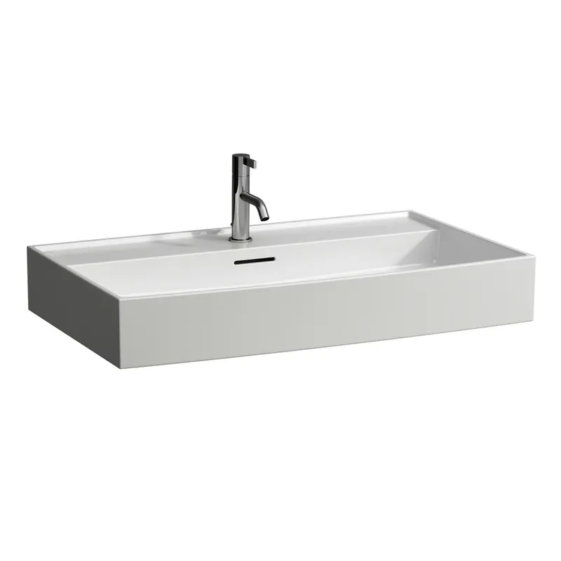 Waschtisch K-LAUFEN 460x800x145 1 Hahnloch mit Überlauf Standardablauf weiß