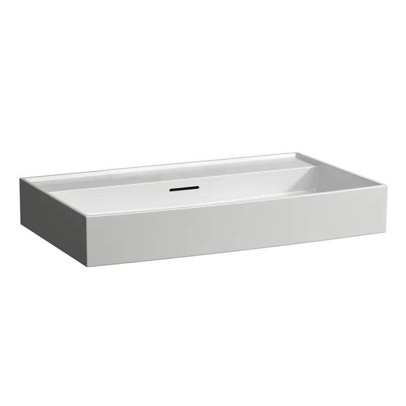 Waschtisch K-LAUFEN 460x800x145 ohne Hahnloch mit Überlauf Standardablauf weiß