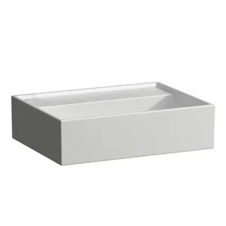 Aufsatz-HWB K-LAUFEN 340x450 o.Hl oÜl Ül-Kanal un. geschl. Standardablauf we
