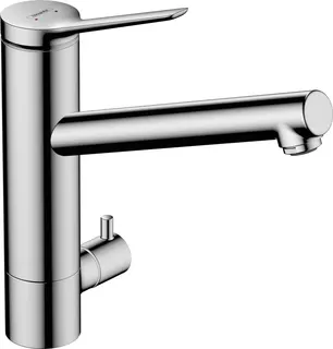 HG Spültischmischer 200 Zesis M33 Geräteabsperrventil 1jet CoolStart chrom