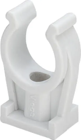 Viega Rohr-Clip 94826C1 einfach in 42mm Kunststoff weiss