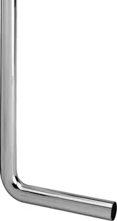 Viega Abgangsrohr 90 Grad 5792-111 in 40x220x680mm Messing verchromt – Bild 2