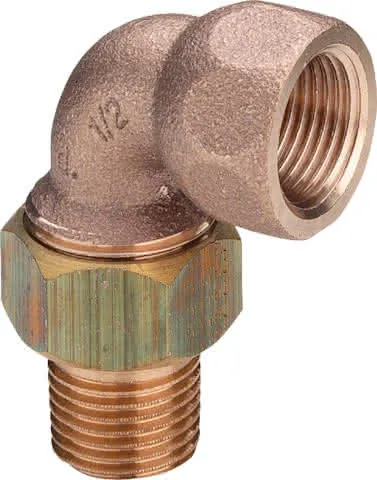Viega Winkelverschraubung 3098 konischdichtend in R1/2 x Rp1/2 Rotguss