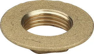 Viega Gegenmutter 9941 in G1 1/4 x 62mm Messing vernickelt