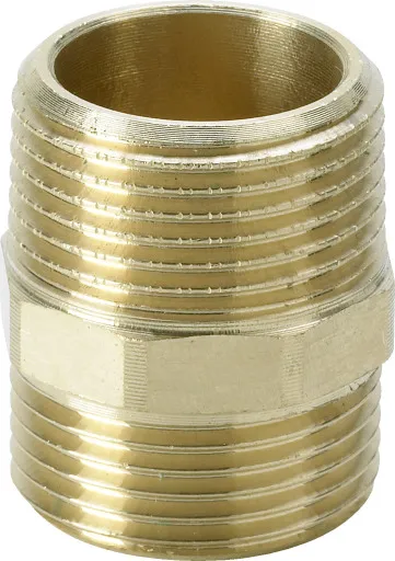 Viega Gewindestutzen 3247-260 in R1 1/4 x R1 1/2 Rotguss