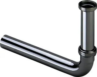 Viega Ablaufbogen 5535-100 in 32x180mm Messing verchromt – Bild 2
