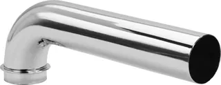 Viega Abgangsbogen 90 Grad 5611-101 in 32x250mm Messing verchromt – Bild 2