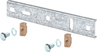 Viega Platte 2030V-470 in M12 x 60mm x 60mm Stahl verzinkt