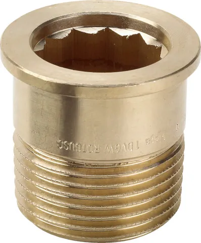 Viega Nippel 3331-439 in R1 1/2 x R1 1/4 Rotguss