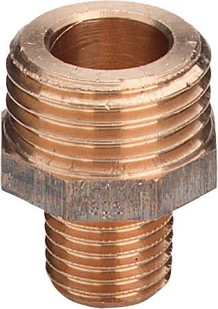 Viega Übergangsnippel 3247 in G1 x R1/2 Rotguss