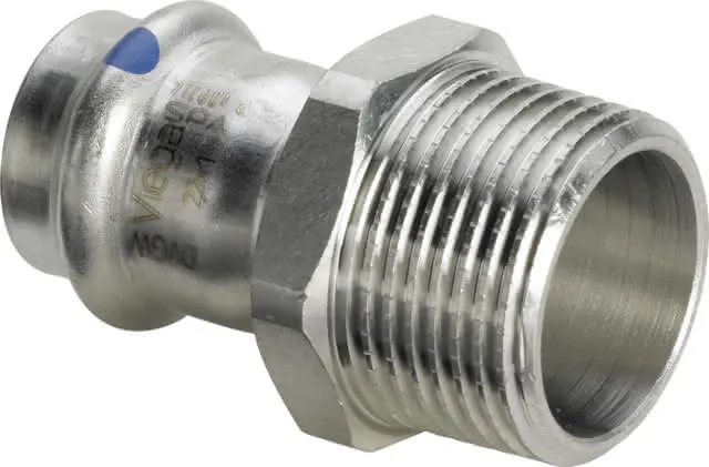 Viega Übergangsst. mit SC Sanpress Inox 2311LF in LABS-frei in 54mm x R2