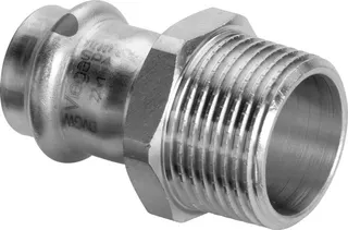 Viega Übergangsst. mit SC Sanpress Inox 2311LF in LABS-frei in 54mm x R2 – Bild 2