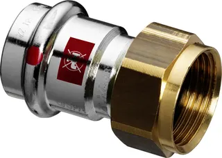 Viega Verschraubung mit SC Prestabo 1163 in 22mm x G1 1/2 Stahl verzinkt