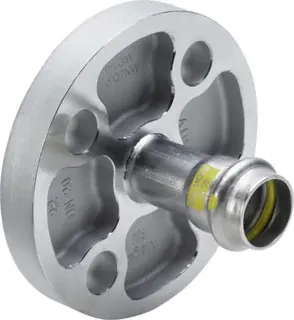 Viega Flanschübergang Sanpress Inox G 0259 in 54mm x DN50 Edelstahl
