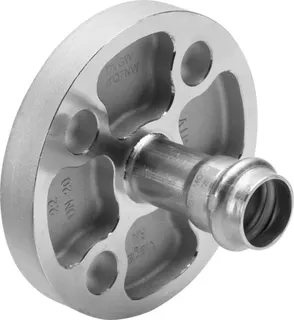 Viega Flanschübergang Sanpress Inox G 0259 in 35mm x DN32 Edelstahl – Bild 2