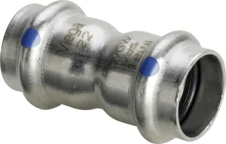 Viega Muffe mit SC Sanpress Inox 2315LF in LABS-frei in 54mm