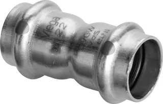 Viega Muffe mit SC Sanpress Inox 2315LF in LABS-frei in 28mm – Bild 2