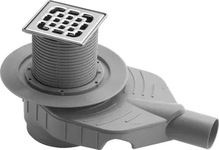 Viega Badablauf Advantix Top 4914.10 in DN50 Kunststoff grau – Bild 2