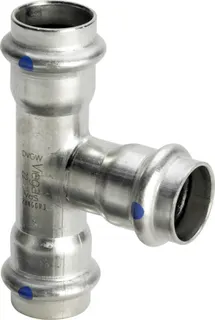 Viega T-Stück mit SC Sanpress Inox 2318LF in LABS-frei in 18x15x15mm