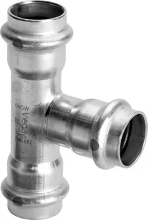 Viega T-Stück mit SC Sanpress Inox 2318LF in LABS-frei in 35mm – Bild 2