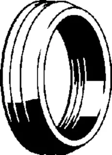 Viega Dichtung 9011.33 in 32mm Gummi schwarz – Bild 3