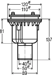 Viega Funktionseinheit Tempoplex 6965.1 in 115mmxDN40/50Kunststoff anthrazitgrau – Bild 3