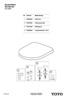 Softclose NC/ES für WC-Sitz – Bild 2
