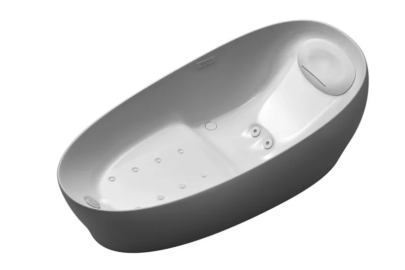 TOTO Floating Badewanne weiß freistehend Galaline