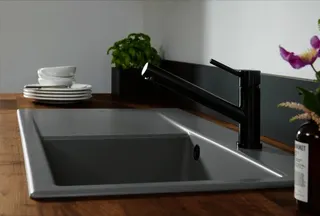 Villeroy & Boch Küchenarmatur Como 925100 270x284mm aus Edelstahl Anthracite – Bild 3