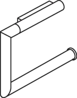HEWI WC-Papierhalter System 162 pulverbeschichtet weiß tiefmatt – Bild 5
