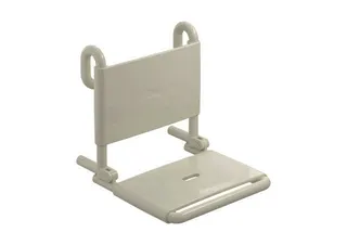 HEWI Einhängesitz, klappbar B=450mm,T=504mm,H=473mm reinweiß – Bild 2