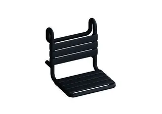 HEWI Einhängesitz Ser 801, matt, B:450 mm, H:472 mm, T:500 mm anthrazitgr – Bild 3