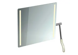 HEWI Kippspiegel Serie 802 LED basic, rechts reinweiß – Bild 3