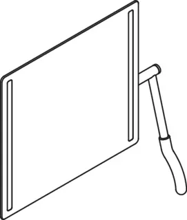 HEWI Kippspiegel Serie 802 LED basic, rechts reinweiß – Bild 5