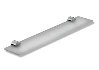 HEWI Ablage Sys 815, 600mm, Edelstahl chr. , Glasplatte satiniert