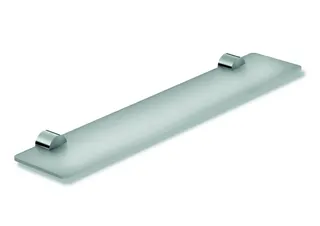 HEWI Ablage Sys 815, 600mm, Edelstahl chr. , Glasplatte satiniert – Bild 2